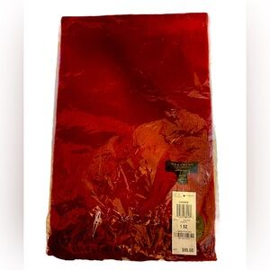 Charter Club-Scarlett Red Cashmere Winter Scarf-Unisex-In Original Packaging.
